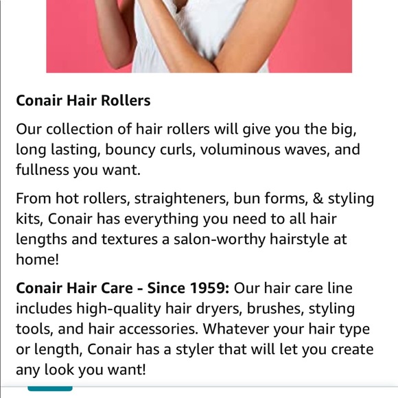 Conair Magnetic Rollers plastic vented curlers rollers w/ clips - Picture 13 of 14